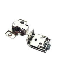 Charnières de porte de placard en acier haute résistance de 1-1/4 pouce, à fermeture douce, durables, silencieuses, avec amortisseur intégré, pour salon et hôpital