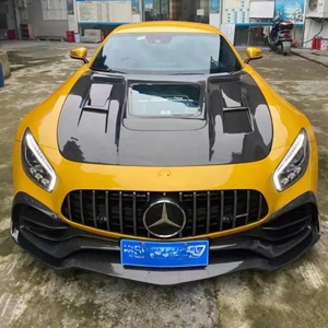 Vendita calda in fibra di carbonio Upgrade kit corpo per <span class=keywords><strong>Mercedes</strong></span> Benz AMG <span class=keywords><strong>GT</strong></span> 2 porte GTR nuovissimo labbro anteriore lato lato labbro posteriore Spoiler ecc - Product Image 4