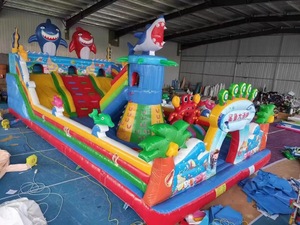 Gran combo de tobogán de nuevo diseño para la <span class=keywords><strong>venta</strong></span> <span class=keywords><strong>2022</strong></span> Castillo de rebote inflable comercial para niños - Product Image 6