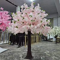 Arbre artificiel de fleurs de cerisier japonais en fausse soie, branches de sakura faites à la main, rouge, rose, blanc, pour Noël et remise de diplôme