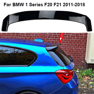 Para BMW 1 Series F20 F21 alerón de puerta trasera decoración de parachoques trasero de plástico <span class=keywords><strong>ABS</strong></span> con divisor de viento fijo alas de techo de maletero - Product Image 2
