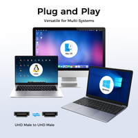UNIEAN vente en gros 8K UHD 2.1 câble 48Gbps Ultra haute vitesse 60Hz Audio canal de retour ARC pour PS5 Xbox TV vers PC