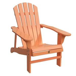 Moderna sedia esterna Adirondack confortevole e durevole stile <span class=keywords><strong>luna</strong></span> Multi-colore legno Design pieghevole per alberghi e spiagge - Product Image 2
