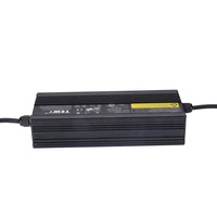 Chargeur de batterie EV 10S 42V 8A étanche, chargeur filaire automatique pour batterie lithium-ion