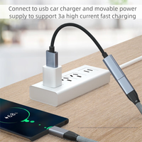 Adaptador OTG Multipuerto Tipo C, Conversor de Teléfono USB C a Conector de Transferencia de Datos para iPhone 15, Laptop, PC, Conexión de Memoria USB