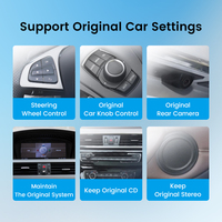 Autoradio 8,8 Pouces pour BMW Série 5 E60 / Série 3 E92 2007-2009 CCC Linux Stéréo Voiture GPS Navigation Lecteur DVD IPS Carplay