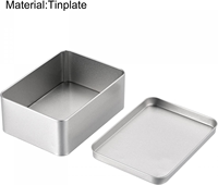 Boîte en métal personnalisée pour emballage de petites charnières métalliques