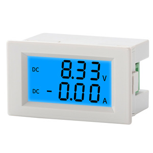 Chkl D85-3050 Digital Dc Voltmeter Amp Meter 4 Digits Lcd Display <b>Panel</b> Meter Single Phase 220 V Abs Material - Product Image 1