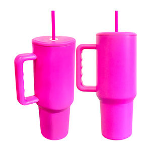 Tasses isothermes en acier inoxydable à double paroi de 40 oz, couleur mate brillante, vierges pour sublimation, <span class=keywords><strong>avec</strong></span> <span class=keywords><strong>couvercle</strong></span> <span class=keywords><strong>plat</strong></span>, H3.0 - Product Image 2