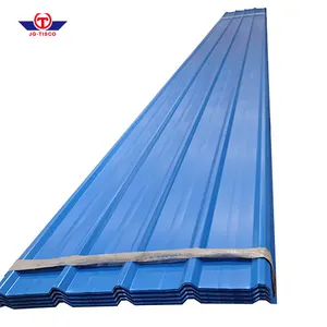 RAL Color Steel Sheets Roofs Price/0.55mm Corrugated Steel PPGI Roofing Sheet Color Coating Plate