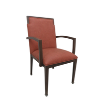 Fauteuil de salle à manger au design moderne, siège individuel, fauteuil de loisirs de luxe, couleur grain de bois