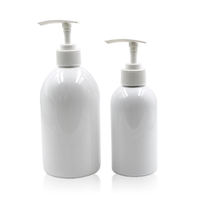 Flacon pompe en plastique de haute qualité vide pour shampoing, gel douche, soin capillaire, lotion, savon liquide – 250 ml, 500 ml