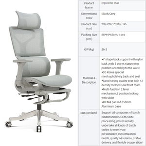 Fauteuil <span class=keywords><strong>de</strong></span> <span class=keywords><strong>Bureau</strong></span> <span class=keywords><strong>de</strong></span> Direction Luxe Entièrement Maillé <span class=keywords><strong>Ergonomique</strong></span> à <span class=keywords><strong>Dossier</strong></span> <span class=keywords><strong>Haut</strong></span> Pivotant pour Mobilier <span class=keywords><strong>de</strong></span> <span class=keywords><strong>Bureau</strong></span> Sedia Premium Ufficio - Product Image 4