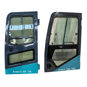 Puerta de Cabina para Excavadora <span class=keywords><strong>Sunward</strong></span> 60E al por Mayor, Cristal de Cabina para Excavadora, Ensamblaje de Puerta de Excavadora 70E 225E 365E, Puerta de Cabina para <span class=keywords><strong>Sunward</strong></span> - Product Image 1