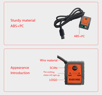 Module de lecture de codes-barres intégré SHUNQI Professional 1D 2D CMOS QR Data Matrix OEM USB TTL pour casiers à colis et distributeurs automatiques