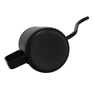 Instock 600ml Pot kopi baja tahan karat dengan tutup cerat mulut panjang Logo kustom kendi rumah penggunaan Pot air logam pegangan ketel tetes - Product Image 2