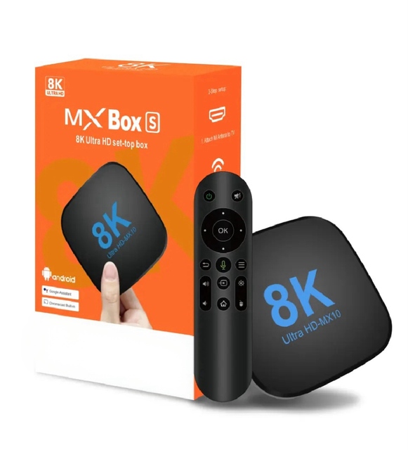 MX10 8K Mini Tv Box Certified Smart Rockchip RK3528 Ddr4 Set Top Box Android 13 Mx10 Mini 8k Tv Box Android