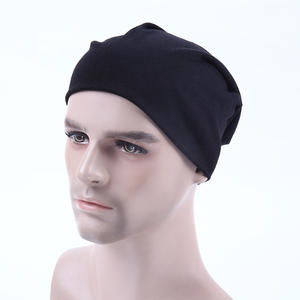 Nuevo Gorro Holgado de Color Sólido para Hombre, Estilo Hip Hop, Suave, Calentador de Orejas, Gorro para Primavera y Otoño, Protección Contra el Viento - Product Image 5