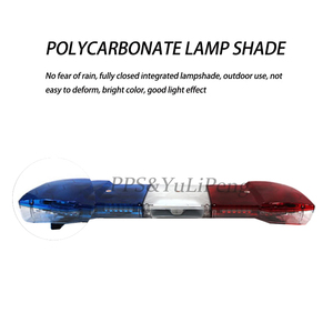 Rouge bleu nouvelle barre lumineuse LED super lumineuse haute puissance barre lumineuse d'avertissement d'<span class=keywords><strong>ambulance</strong></span> avec haut-parleur - Product Image 5