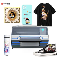 Sonpuu nouvelle imprimante à jet d'encre UV multifonction numérique DX5 tête A3 Dimension pour l'impression de t-shirts sur une imprimante DTG textile