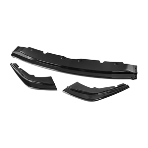Alerón Delantero Estilo V de 3 Piezas en Negro Brillante ABS para <span class=keywords><strong>BMW</strong></span> Serie 1 F40, Divisores de Labios para Parachoques Delantero - Product Image 3