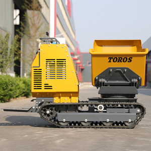 Envío Gratis: Mini Dumper Autocargable EURO 5 de 800 kg con Orugas, Estructura Duradera CE para Transporte de Carga en Terrenos Agrícolas Europeos - Product Image 2