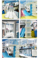 Château de jeu pour tout-petits 2024, personnalisable, parc d'aventure pour enfants, équipement de terrain de jeu intérieur commercial pour enfants, PVC/Vinyle