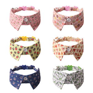 JXANRY-<span class=keywords><strong>Collar</strong></span> de gato con hebilla colorida para mascotas, accesorios metálicos, estilo pañuelo - Product Image 1