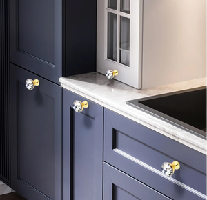 Hochtransparente Luxuriöse Moderne Kristallglas-Schubladenknöpfe für Möbel, Kleiderschrank, Küche, Kommode, Schlafzimmer - Product Image 2
