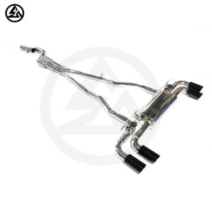 CSZ для BMW 540i G30/G31 B58 3,0 T клапанный глушитель пульт дистанционного управления выхлопной системы Catback трубы из нержавеющей стали - Product Image 2