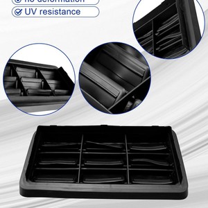 ตะแกรงระบายอากาศท้ายรถ Jeep Wrangler JK รุ่นปี 07-18  ฝาครอบ ABS แบบ Louver พร้อมสกรูยึด - Product Image 4