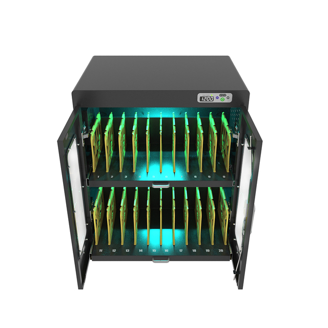 Multi Laptop Charging Station Storage Cabinet Smart Laptop Charging Cabinet Tablet Charging Troll