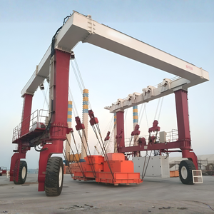 เครนยกเรือแบบโครงเหล็กสำหรับอู่ต่อเรือ รับน้ำหนัก 200 ตัน เหมาะสำหรับการขนส่งเรือในอู่ต่อเรือ - Product Image 1