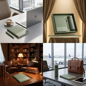 Coffrets cadeaux d'entreprise de luxe, ensembles cadeaux personnalisés, bloc-notes avec logo personnalisé, stylo, mug isotherme, articles essentiels pour cadres, <span class=keywords><strong>coffret</strong></span> cadeau d'affaires - Product Image 2