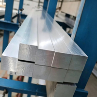 Barres en aluminium 6063 T5, prix du fabricant pour une tonne métrique, dimensions plates pour l'île Maurice