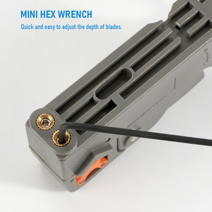 Có thể điều chỉnh CCTV ROTARY Coax dây tước công cụ <span class=keywords><strong>RG58</strong></span> RG59 rg62 RG6 dụng cụ cầm tay cho cáp đồng trục vật liệu nhựa - Product Image 5