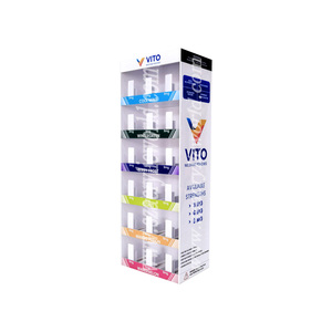 Eco-Friendly Customized Nicotine Pouches Display <b>Rack</b> acrylic nicotine bag display shelf with pushers - Product Image 5