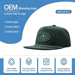 Blanks 5 Panel <b>Waterproof</b> 100% Cotton Canvas Summer Sports Outdoor Unstructured Camper <b>Hats</b> - Product Image 1