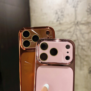 Original <b>Camera</b> Glass Ombre Magnetic Phone case for iPhone 17 16 15 14 Pro Max Laser Gradient Electroplated Lens Back Cover - Product Image 6