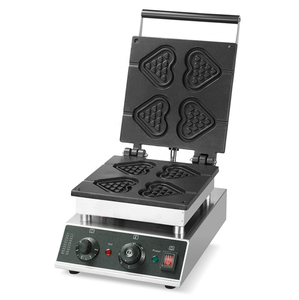 Bán buôn 220V Mickey hình dạng Lolly Waffle maker/Waffle dính thương mại Ngô Máy chó - Product Image 2