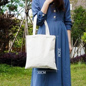 Bolsas de Tela Personalizadas al por Mayor, Bolsas de Compras de Lona de Algodón con Logotipo Personalizado, Bolsas de Tela en Blanco para Sublimación - Product Image 4