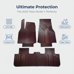 Alfombrillas Universales para Automóvil, Juego de Alfombrillas Premium Antideslizantes, Impermeables e Insonorizantes para Tesla Model 3 - Product Image 3