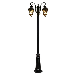 เสาไฟสวนกลางแจ้ง LED เหล็กหุ้มกระจก แสงวอร์มไวท์ 2700K IP65 กันน้ำ ทนทาน 10000 ชั่วโมง พร้อมเซ็นเซอร์ตรวจจับความเคลื่อนไหว พลังงานแสงอาทิตย์ - Product Image 4