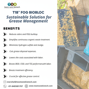 Trampa de Grasa de Gestión Continua de Aceite, Bio Block de Material Plástico - Product Image 1