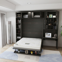 Offre Spéciale économiser de l'espace meubles Murphy lit À Puce cachée mur lit murphy lits avec bureau