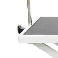 Table de toilettage professionnelle Shernbao FT-808 pour chiens et chats, alimentée par batterie, sûre et pratique, avec système d'élimination des poils.