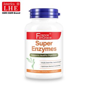 Suplemento de Enzimas de Marca Privada Shecome, 180 Cápsulas, Favorece una Digestión Saludable para Adultos, Cápsulas de Enzimas Dietéticas - Product Image 2