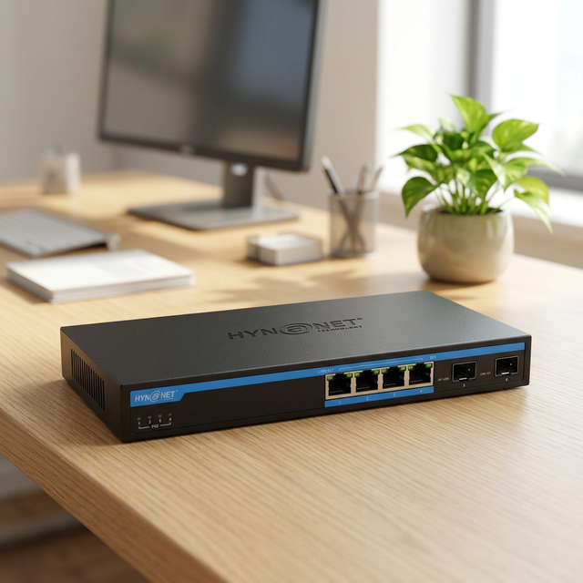 2.5G PoE+ Switch with 10G SFP+ Uplink, High Speed Ethernet Switch for WiFi 6/7 Network