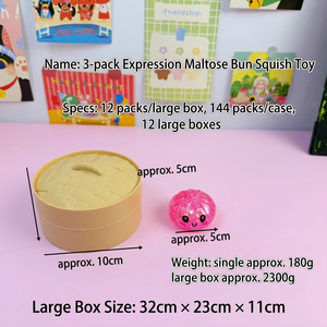 Simpatici Mini Squishy a Forma di Raviolo, Serie Completa, Scatola Misteriosa, Giocattoli Antistress Taba Squishy <span class=keywords><strong>per</strong></span> Alleviare lo Stress - Product Image 3