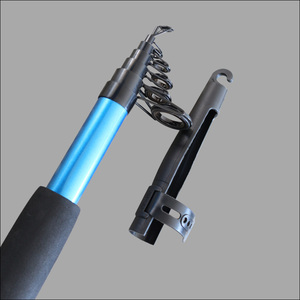 Canne à pêche télescopique en fibre de verre pour la pêche à la <span class=keywords><strong>truite</strong></span>, au bar et à la carpe en rivière, 2,4 m, 3,0 m, 3,6 m, modèle Navigator, personnalisable, canne à spinning rigide, vente chaude - Product Image 4